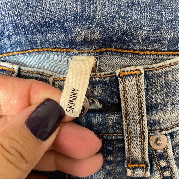 Rag & Bone Skinny Jeans Double Down Light Wash - Picture 5 of 5